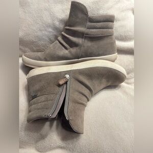 Women's Keds Suede Ankle Sneaker Booties